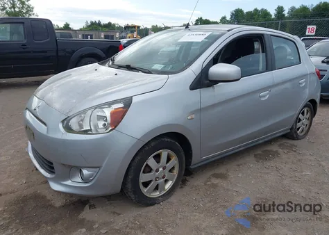 2014 Mitsubishi Mirage Es из США, поврежденный, VIN ML32A4HJ4EH015333